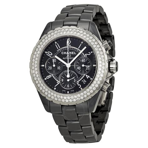 black ceramic chanel watch|chanel ceramic watches for women.